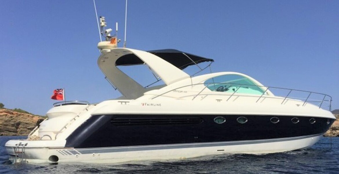 Яхта Fairline Targa 48 в аренду в Пуэрто Банус, Марбелья.